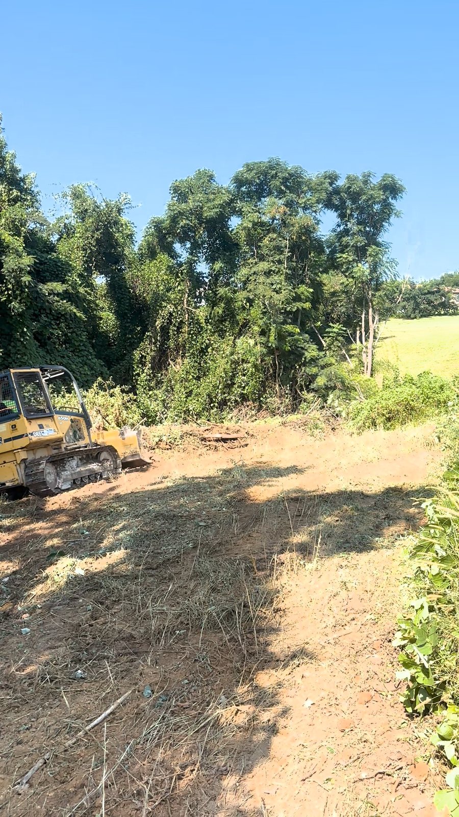 Clearing corridor taking shape in Pleasant Grove, AL — work in progress